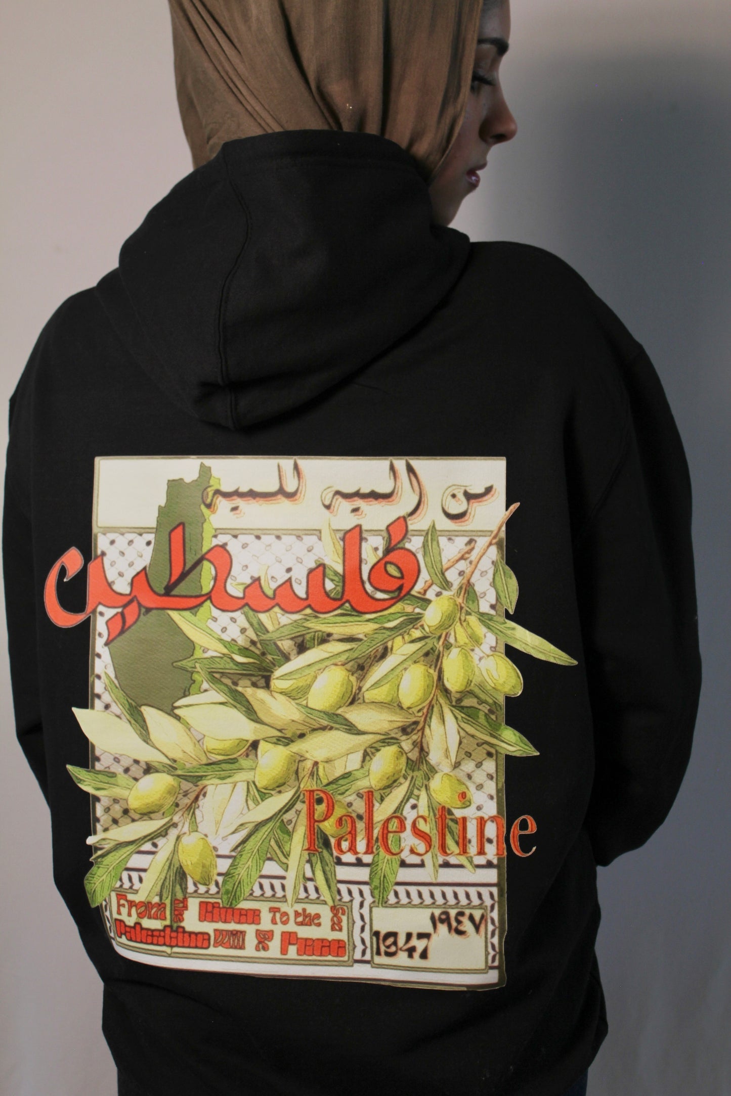 “The land is ours” hoodie
