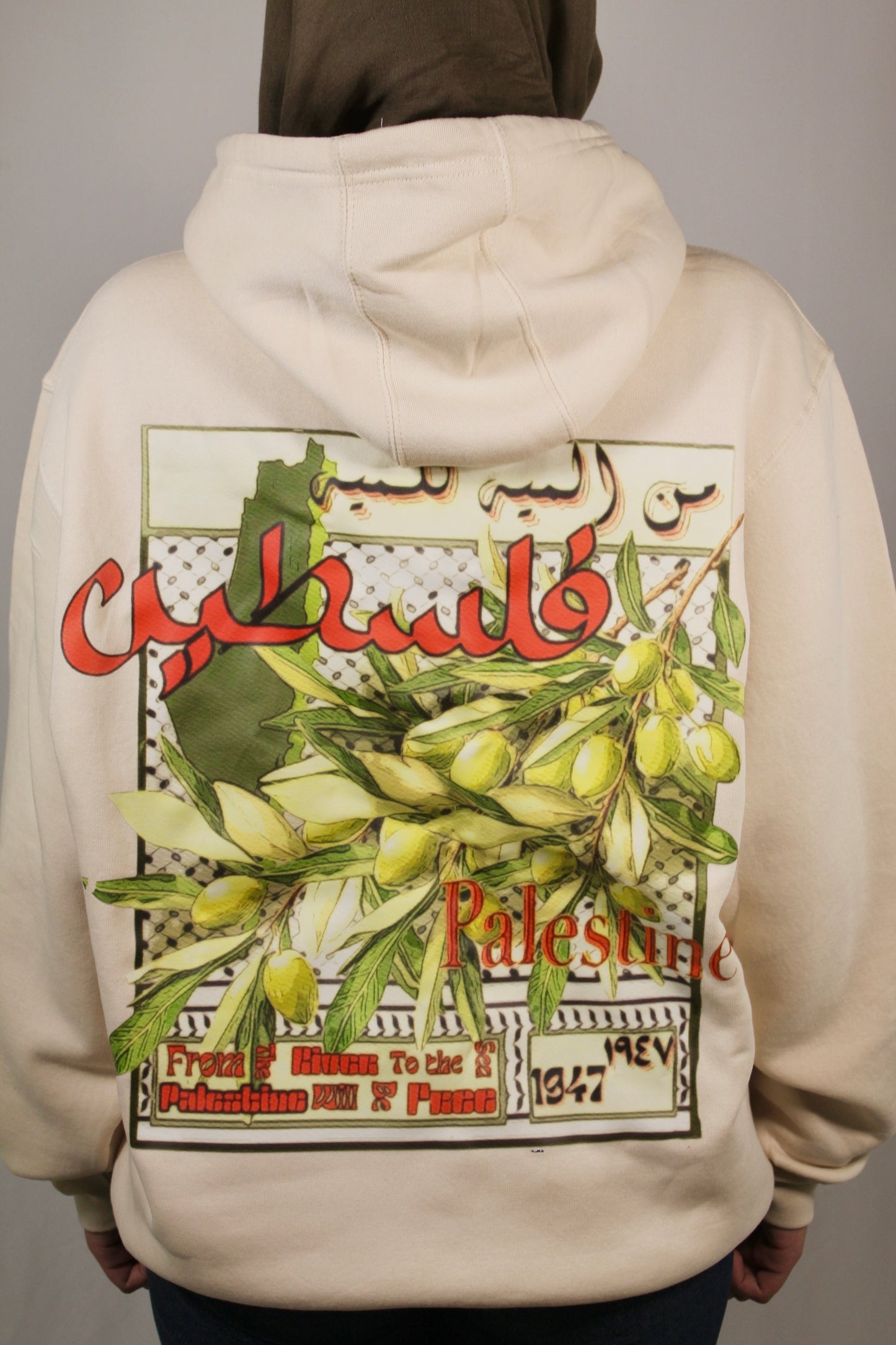 “The land is ours” hoodie