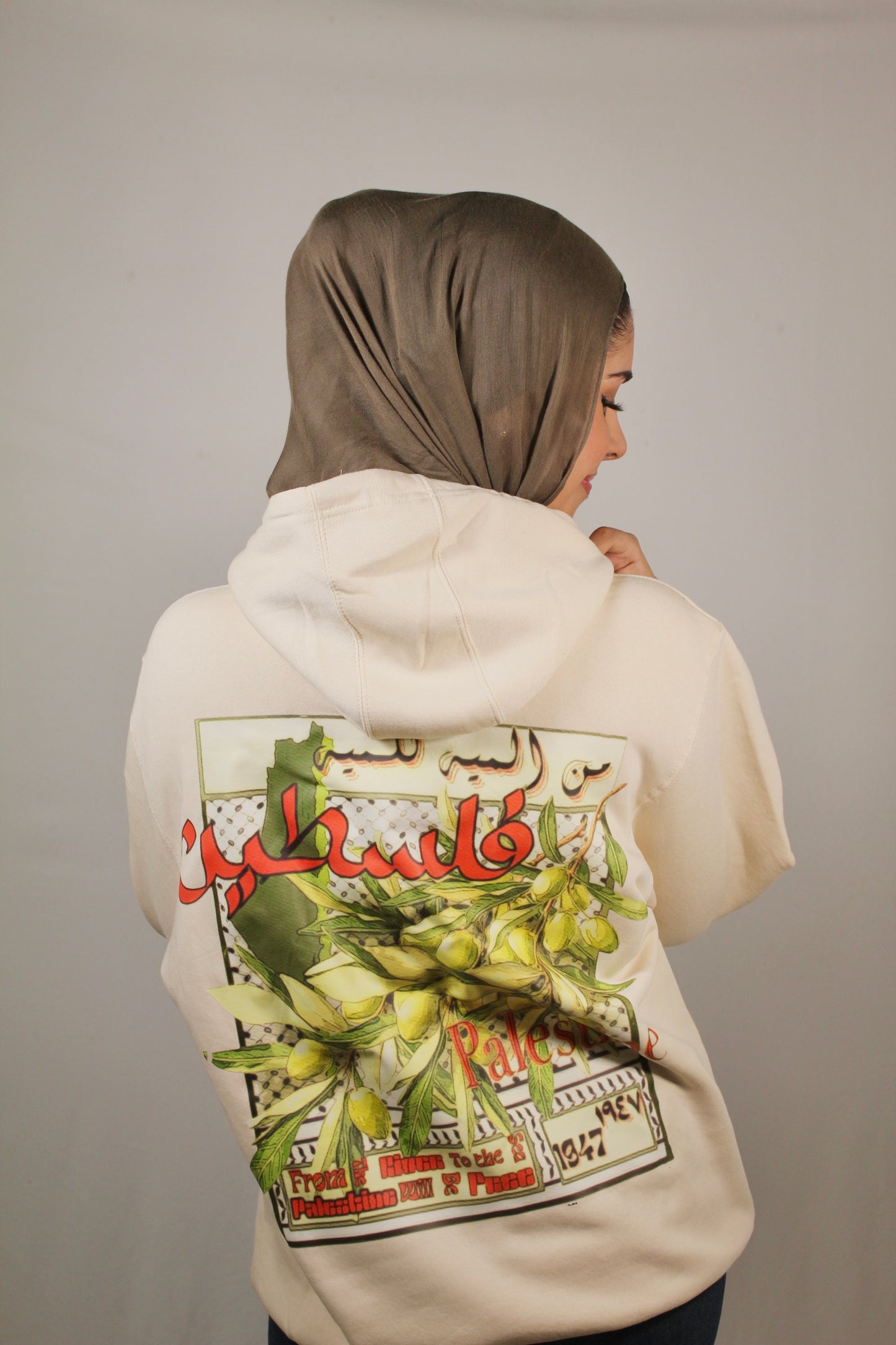 “The land is ours” hoodie