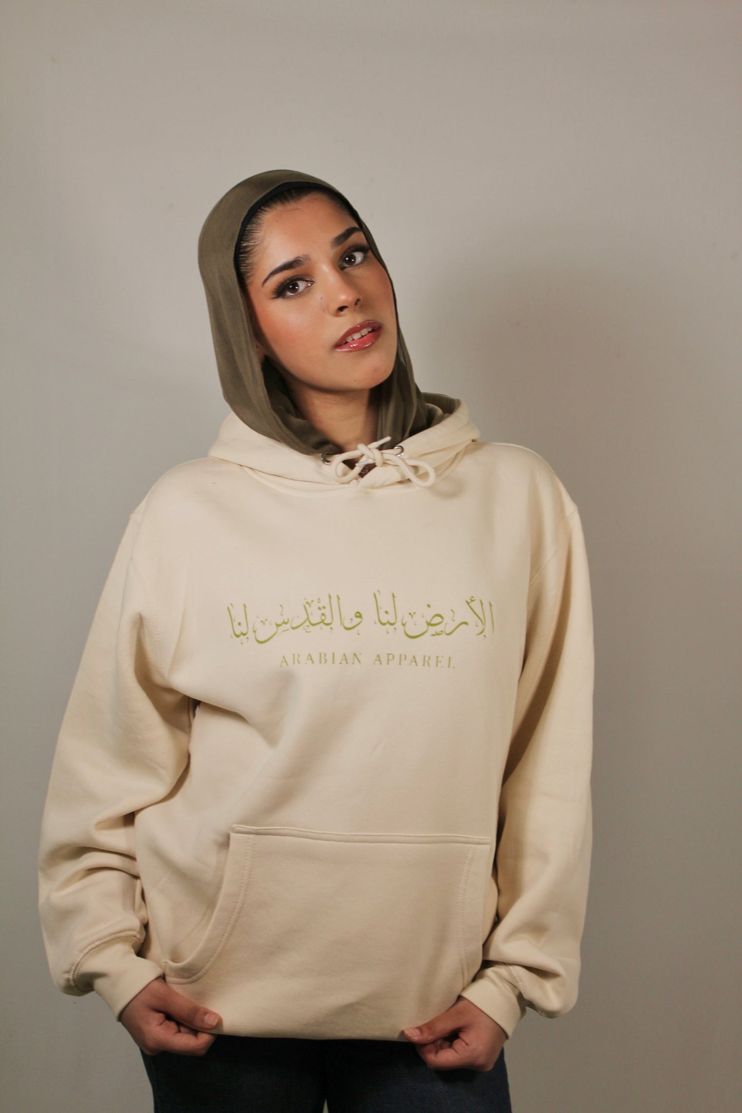 “The land is ours” hoodie