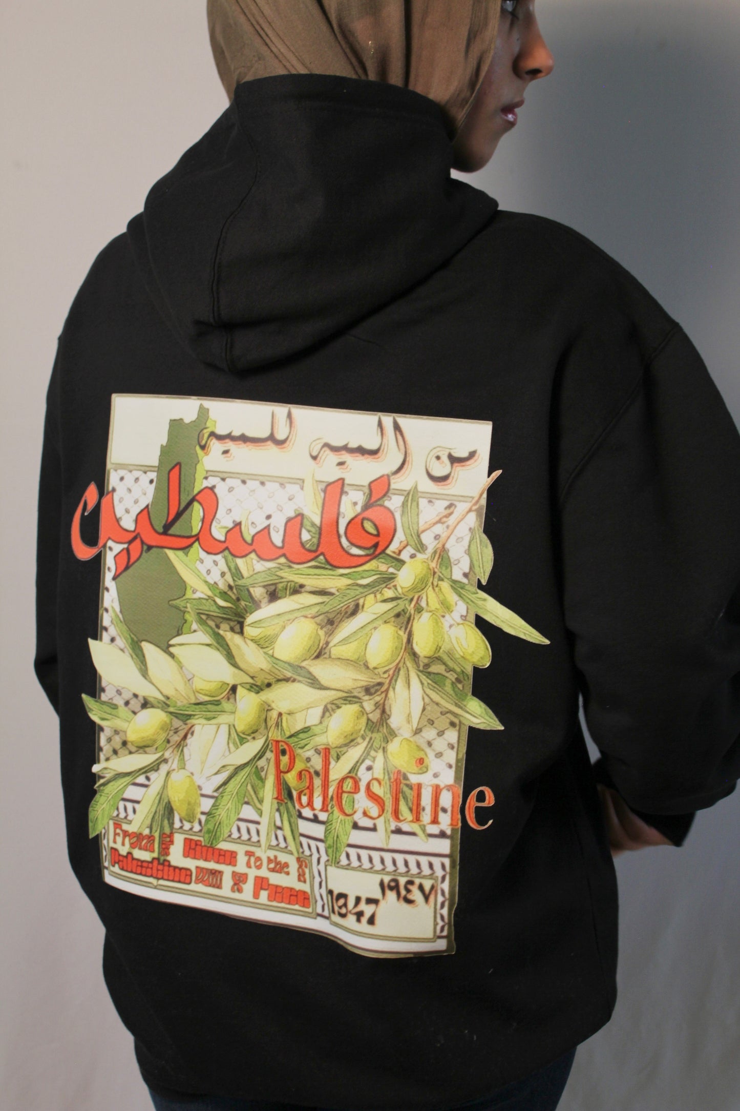 “The land is ours” hoodie