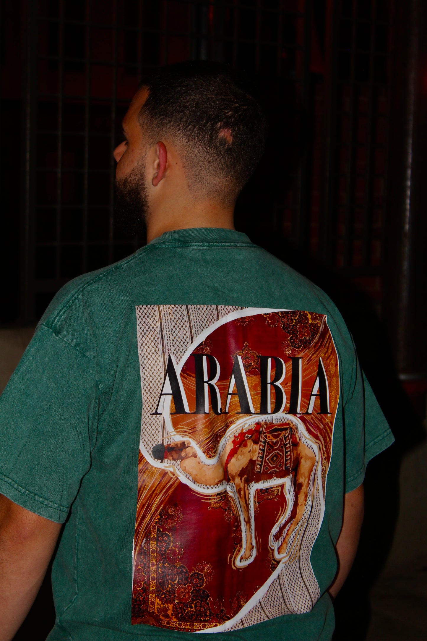 Arabia camel tee shirt