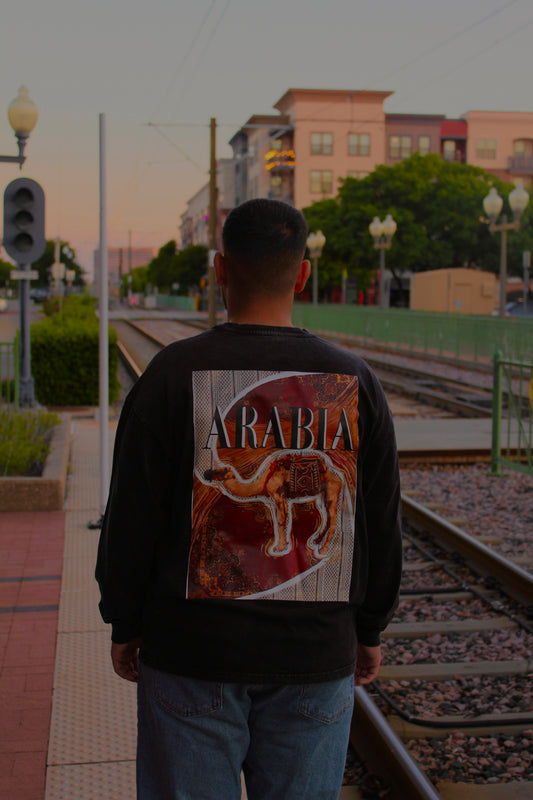Arabia camel tee shirt