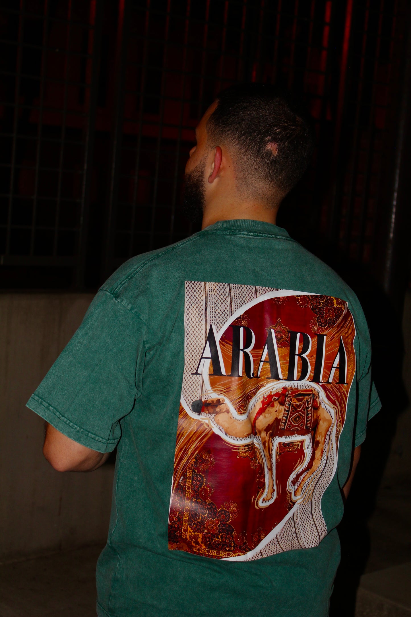 Arabia camel tee shirt